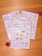 Handmade Clay Sticker Sheet