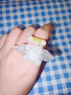 my little doggg | Angel Dog Ring