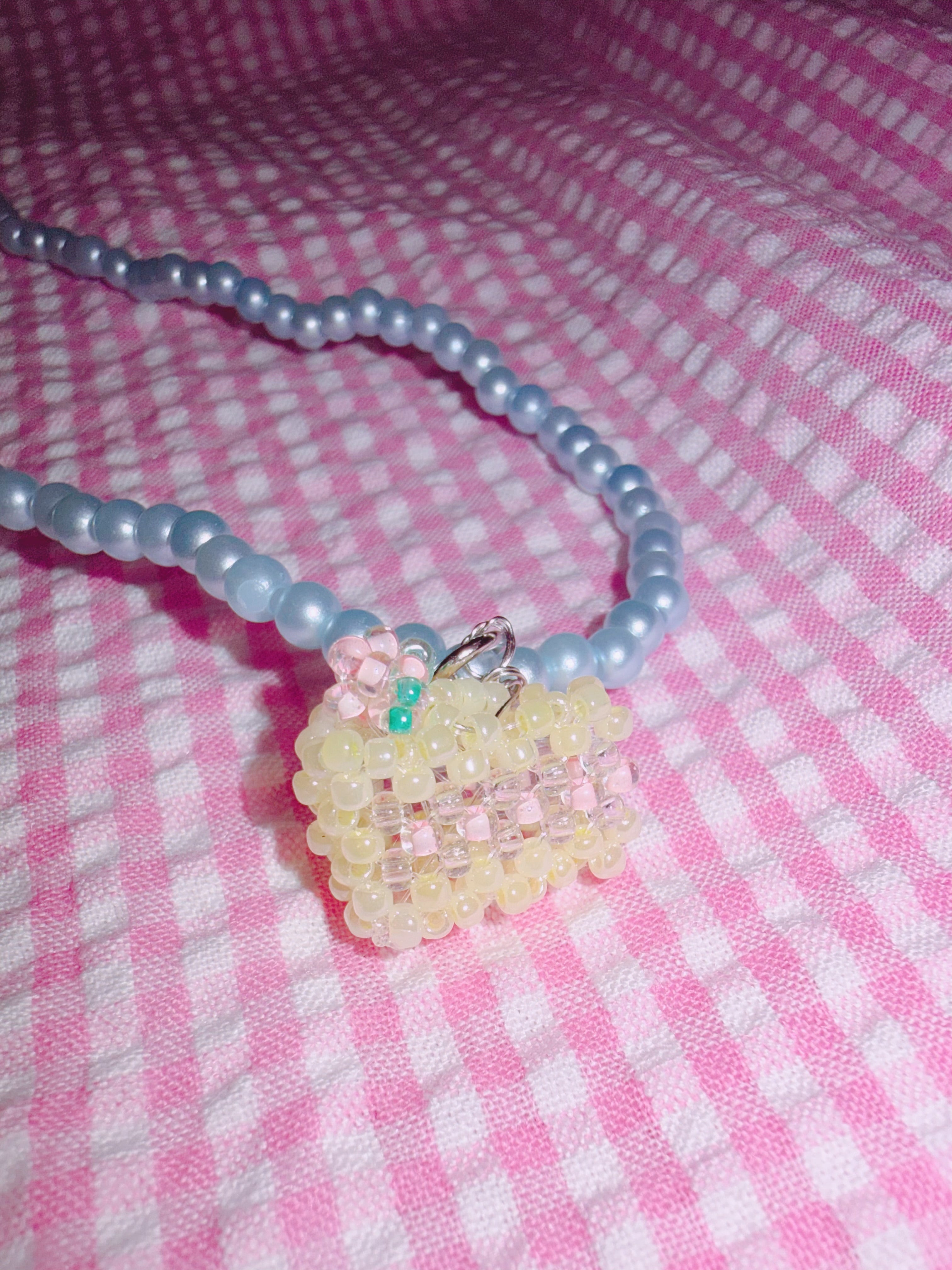 Momomeronn桃甜瓜 | Bead Cake Necklace