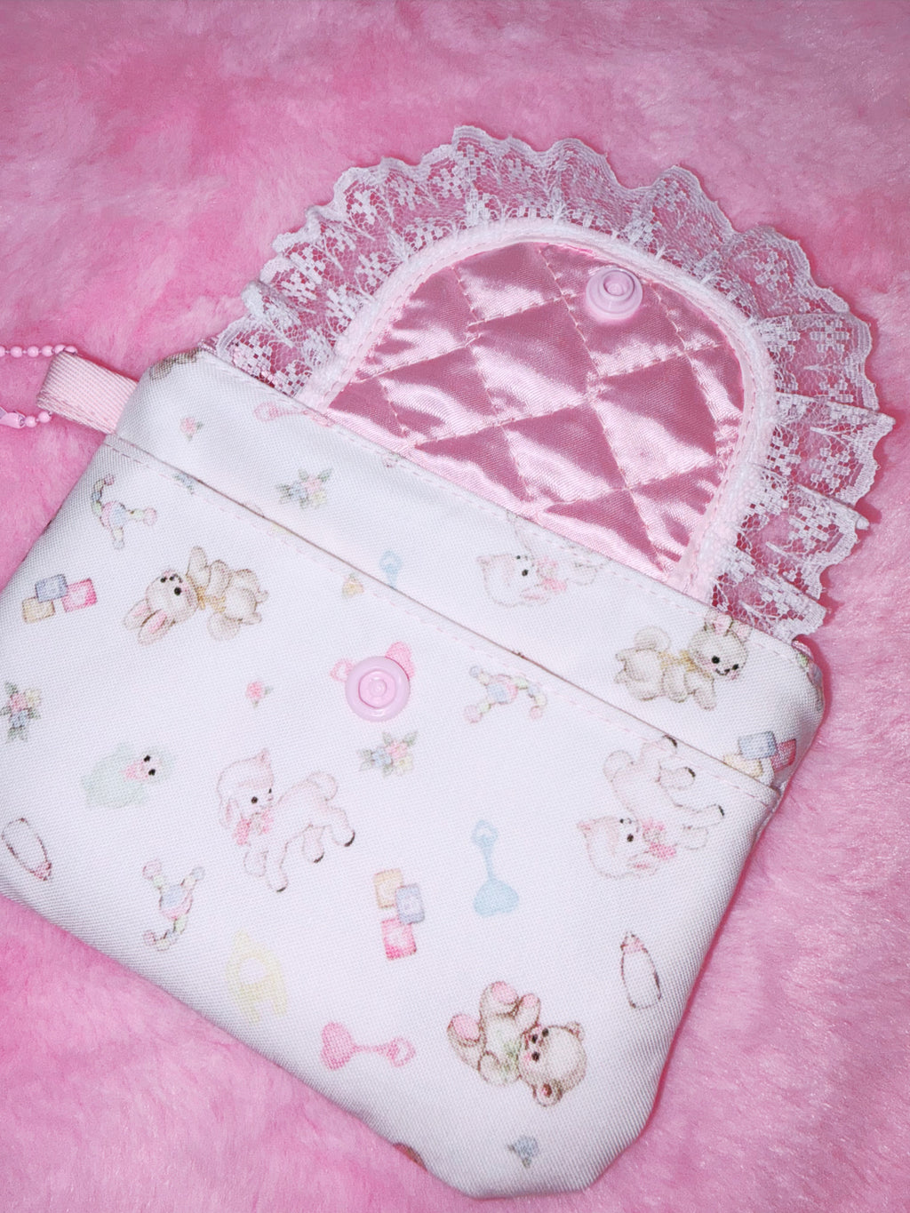 baby31 | Flat Pouch (Bear and Rabbit)