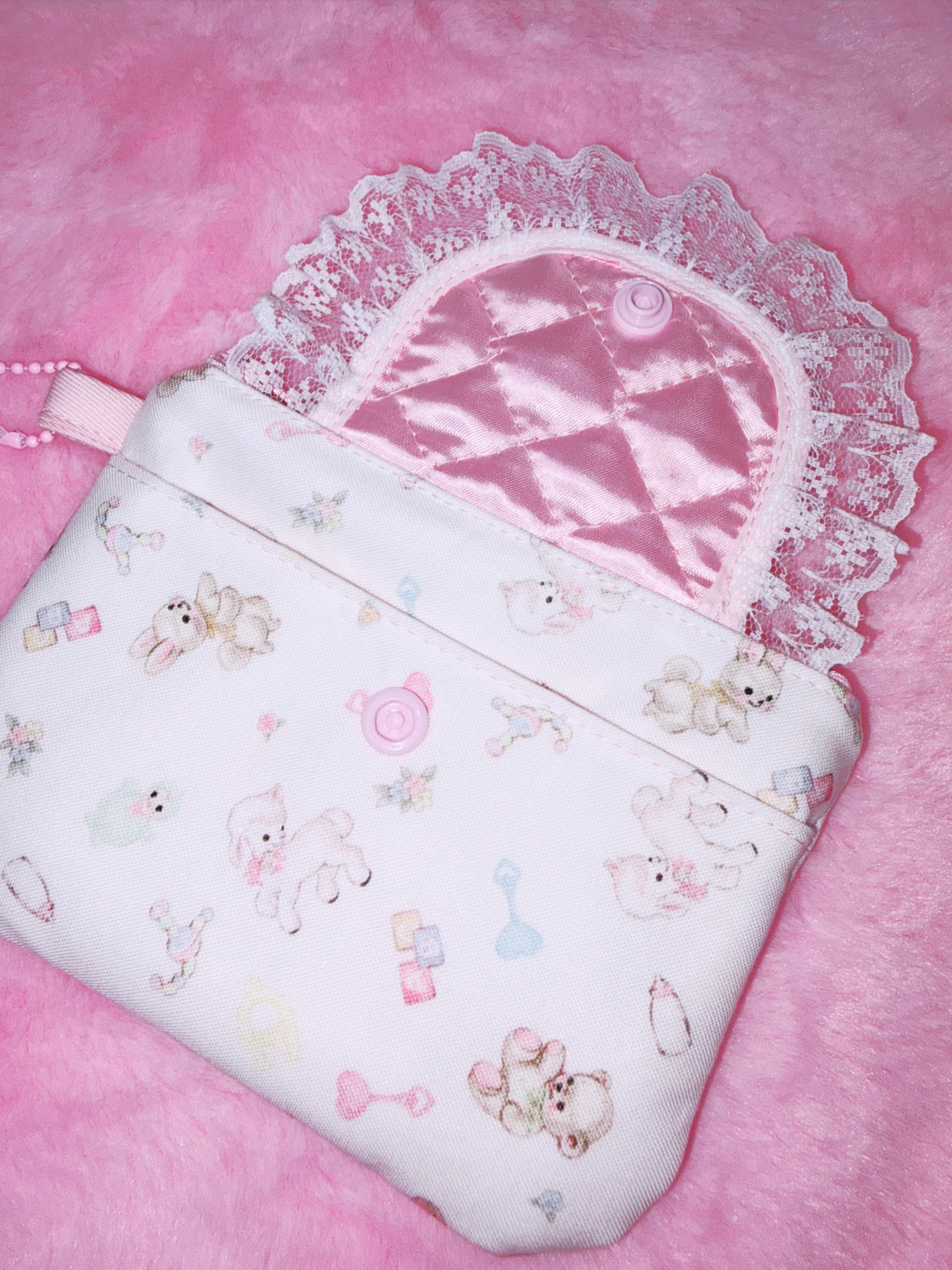 baby31 | Flat Pouch (Bear and Rabbit)