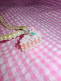 Momomeronn桃甜瓜 | Bead Cake Necklace