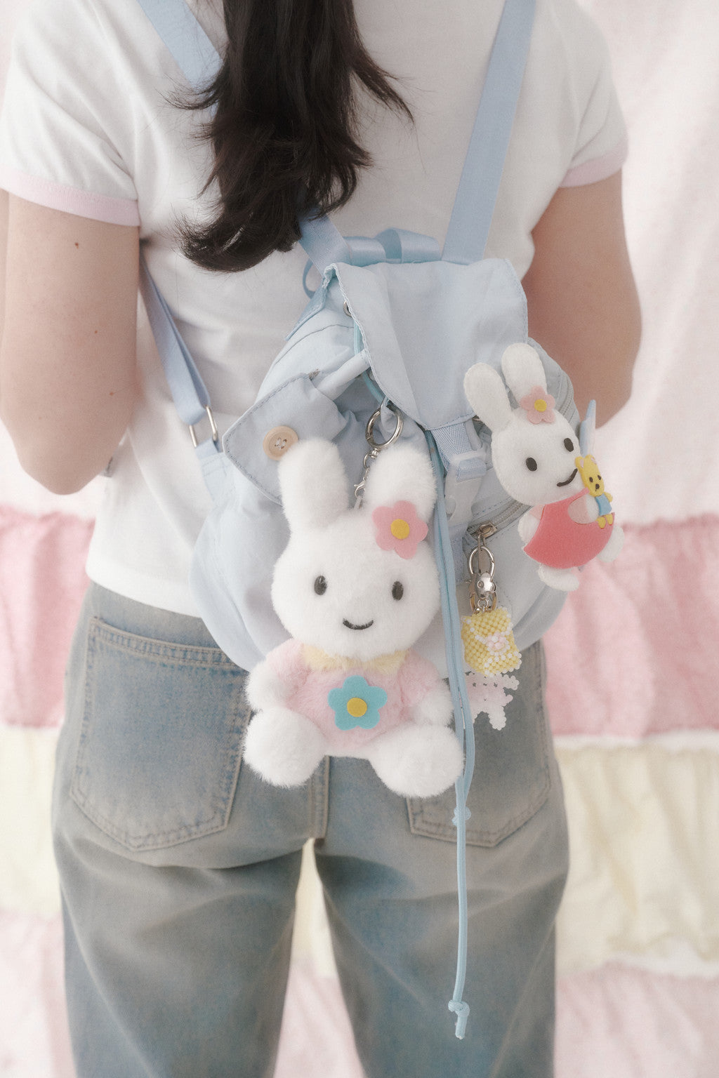 SWINGSET | [X YOUNGART] Flower KIDDY Doll Key Ring