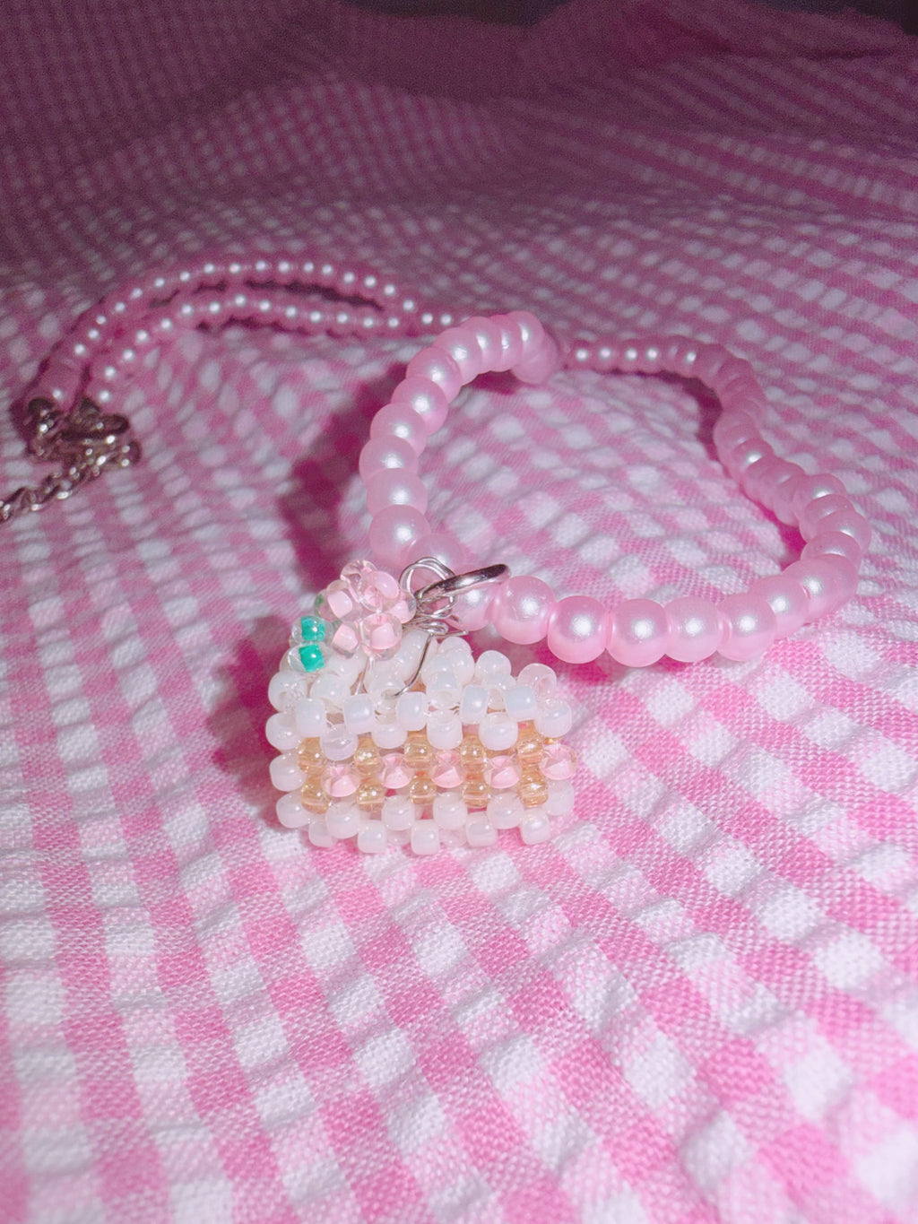 Momomeronn桃甜瓜 | Bead Cake Necklace
