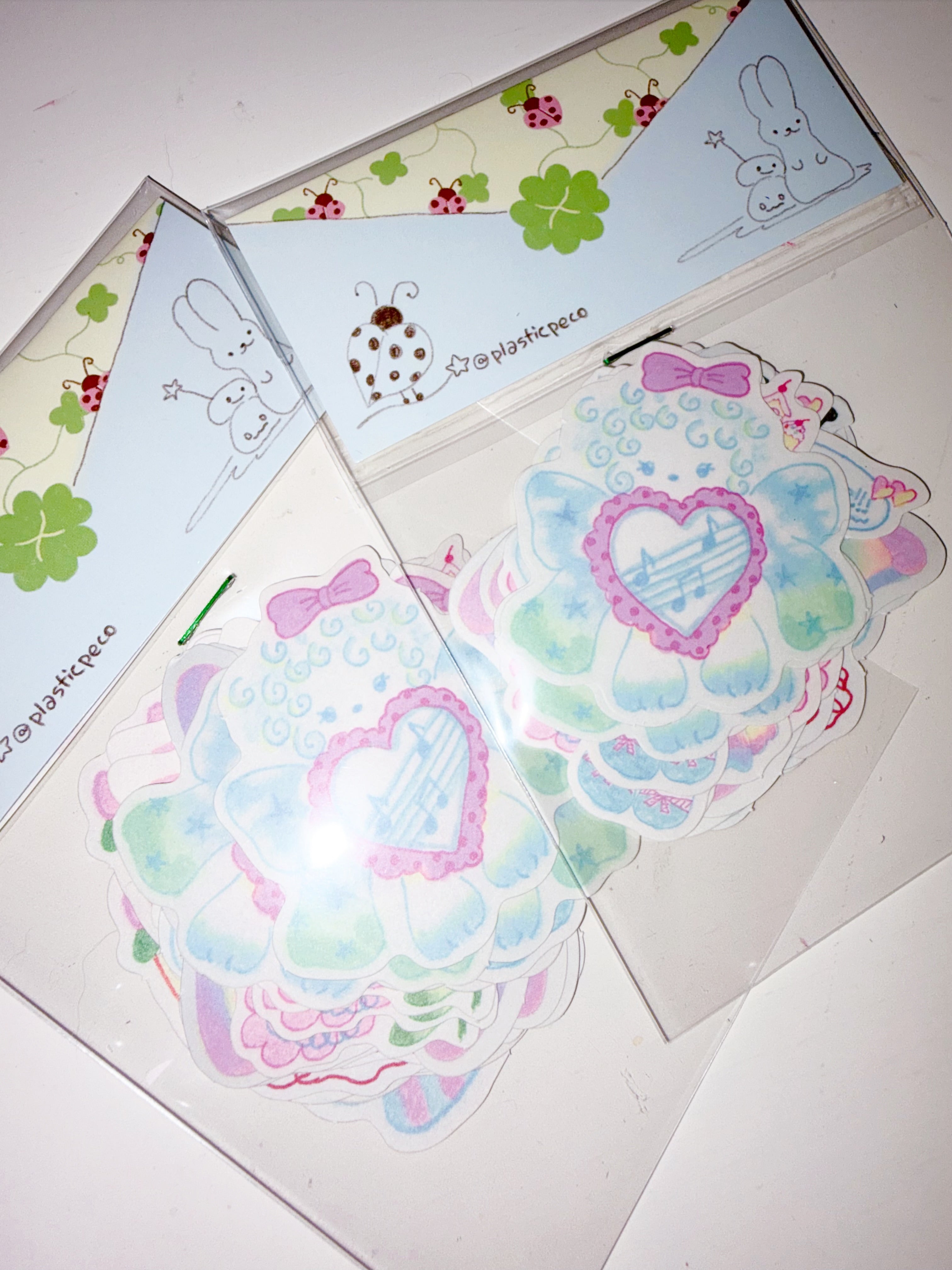 Plastic Peco | Soft Spell Die Cut Memo Set