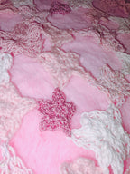 Riluet | Multiway Knitted Pink Star Scarf