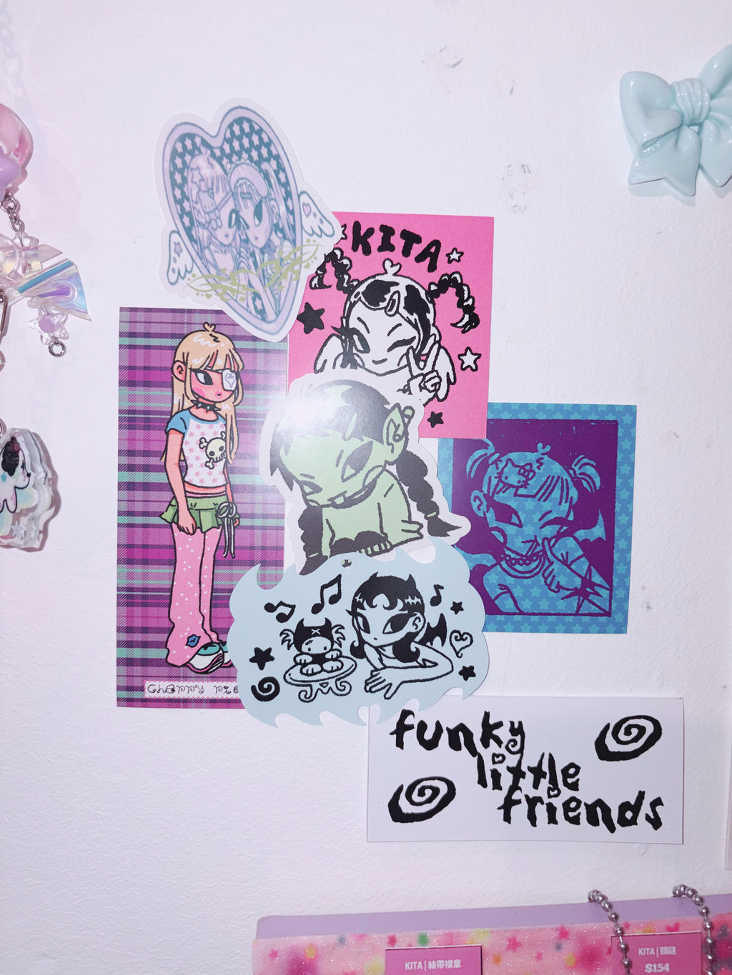 KITA | Funky Little Friends Sticker Pack