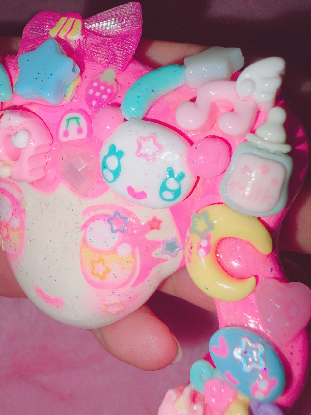 Fancyshop Usami | Handmade Clay Brooches - Pink Decora