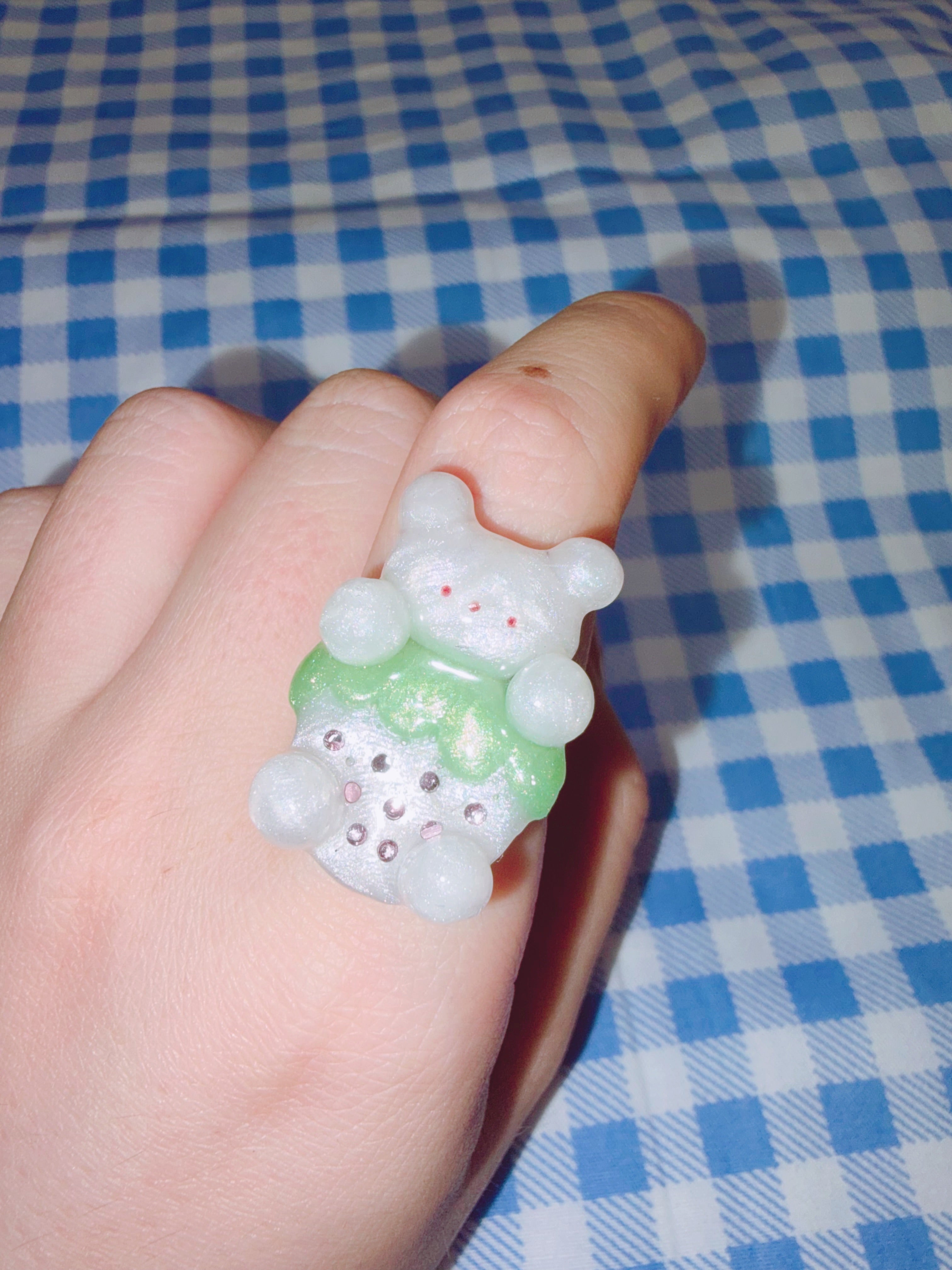 my little doggg | Strawberry Dog Ring