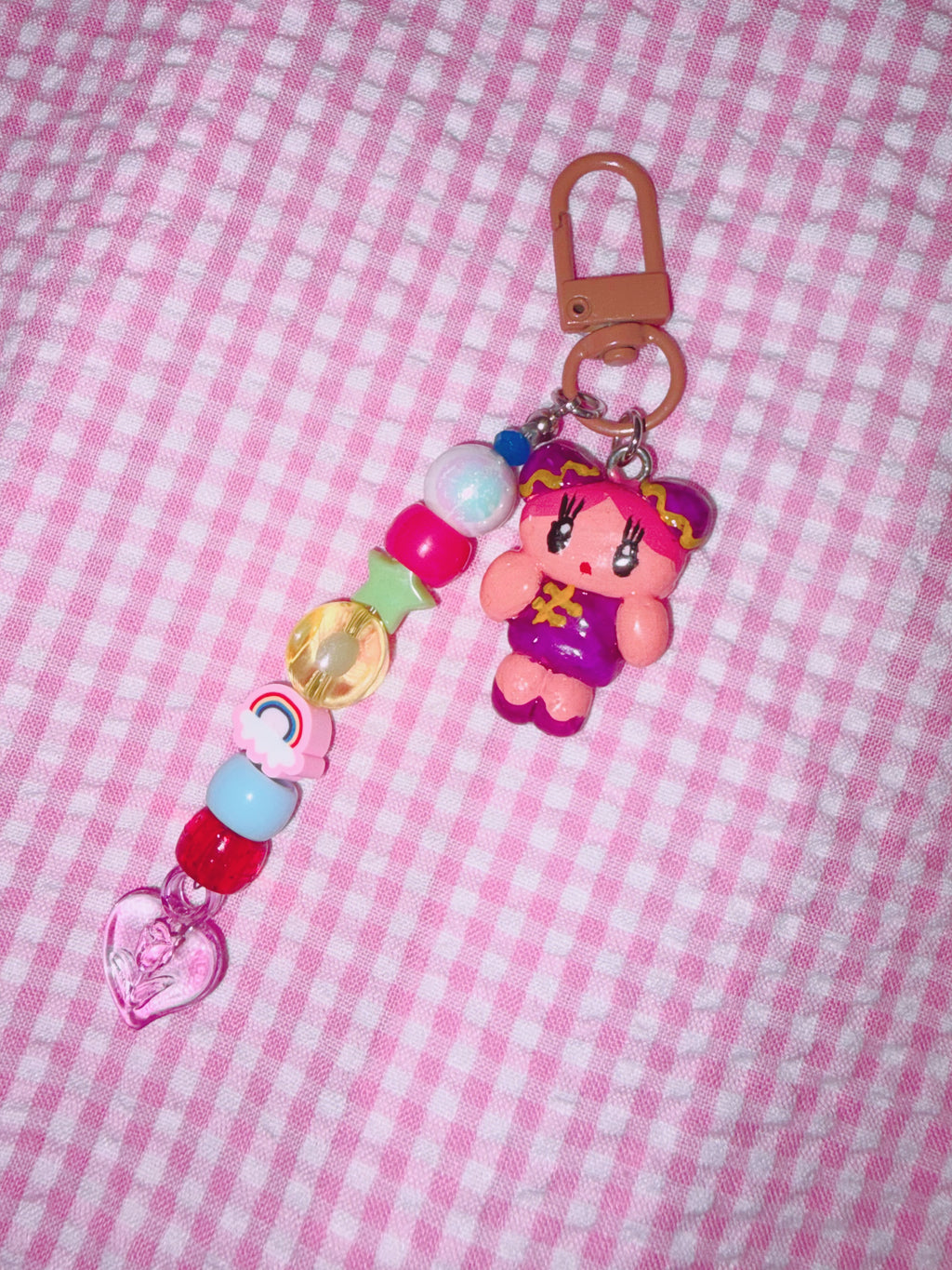 Momomeronn桃甜瓜 | Bead Clay Keychain