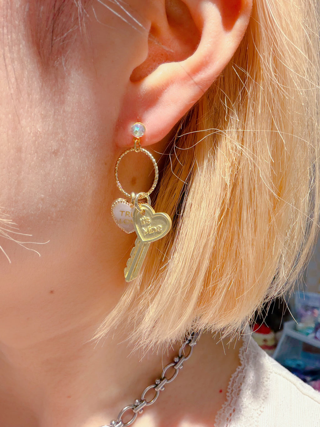 annuipapa | Love Key Earrings