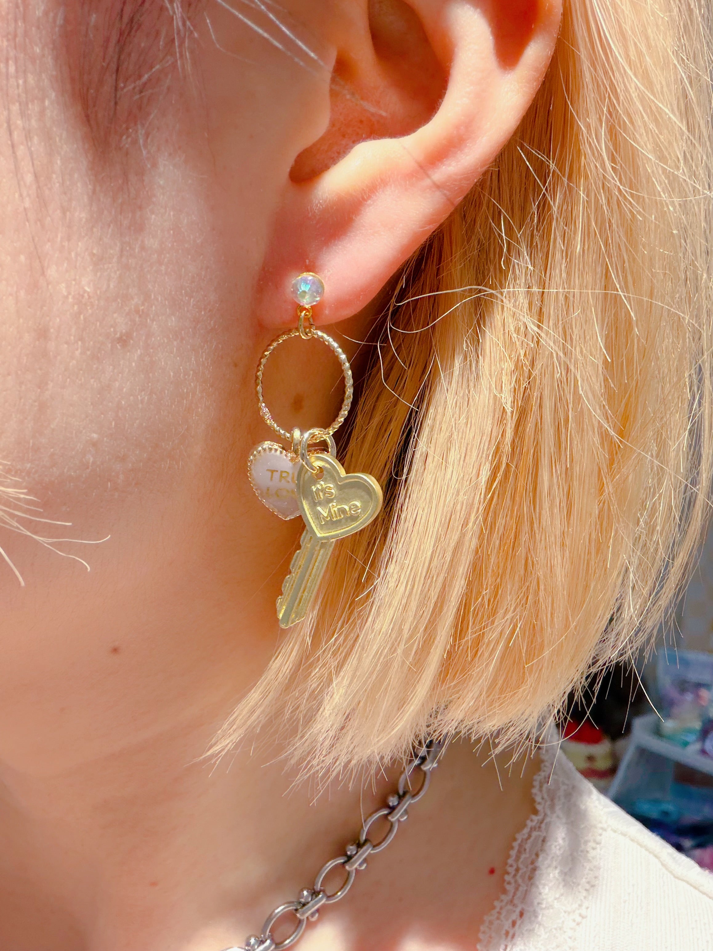 annuipapa | Love Key Earrings