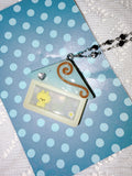galog | Handmade Acrylic Necklace - Little House