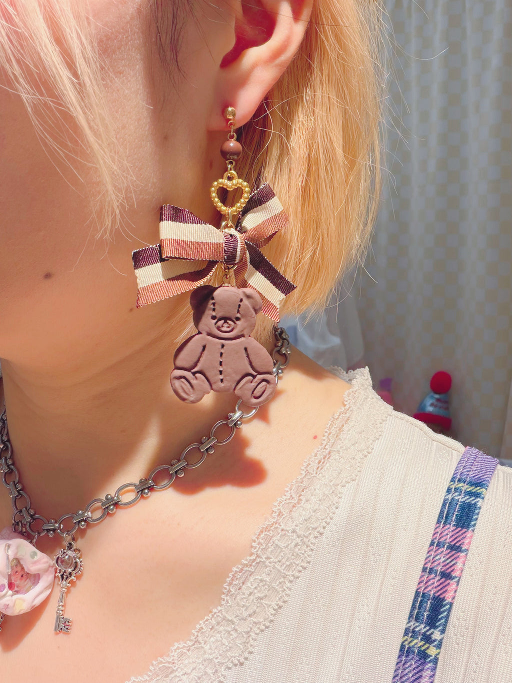 annuipapa | Cookie Bear Earrings