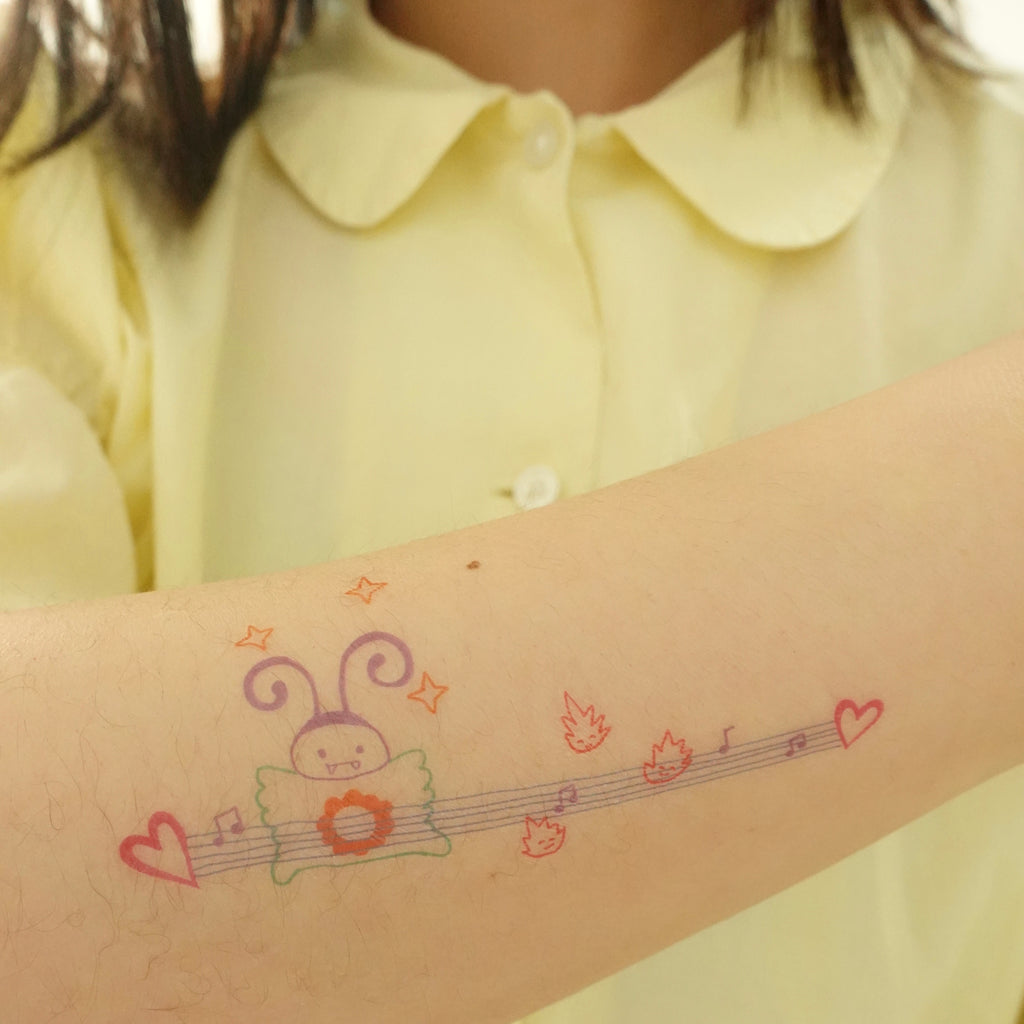 Plastic Peco | Tattoo Sticker Sheet