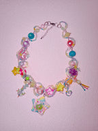 Wakuwakuma Accessories | Starship Rainbow Universe Necklace