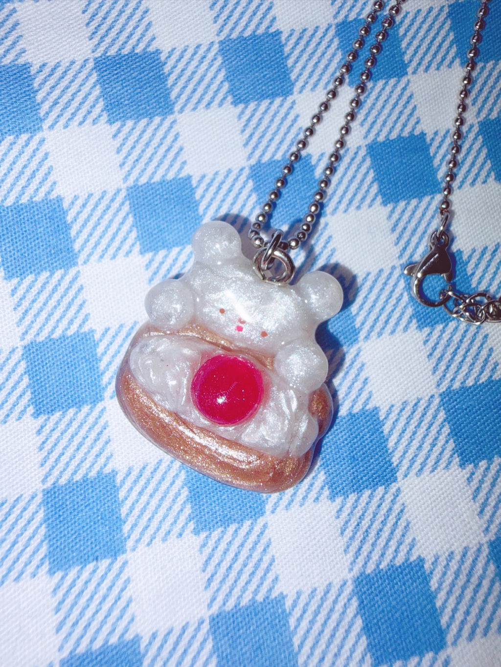my little doggg | Cherry Butter Bun Necklace