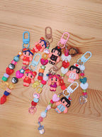Momomeronn桃甜瓜 | Bead Clay Keychain