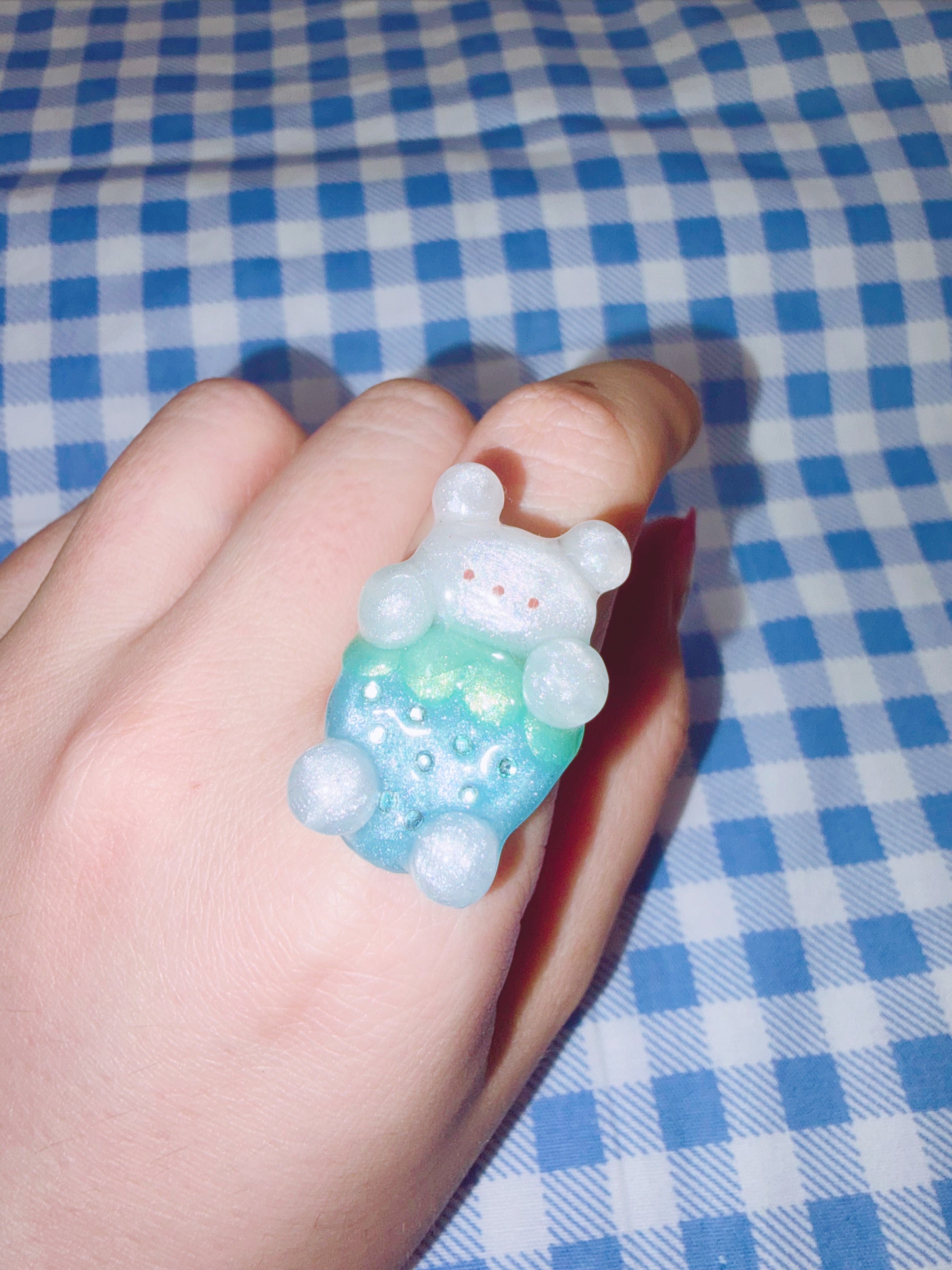 my little doggg | Strawberry Dog Ring