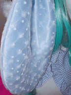 Riluet | Knitted Bunny Ear Hat - Blue