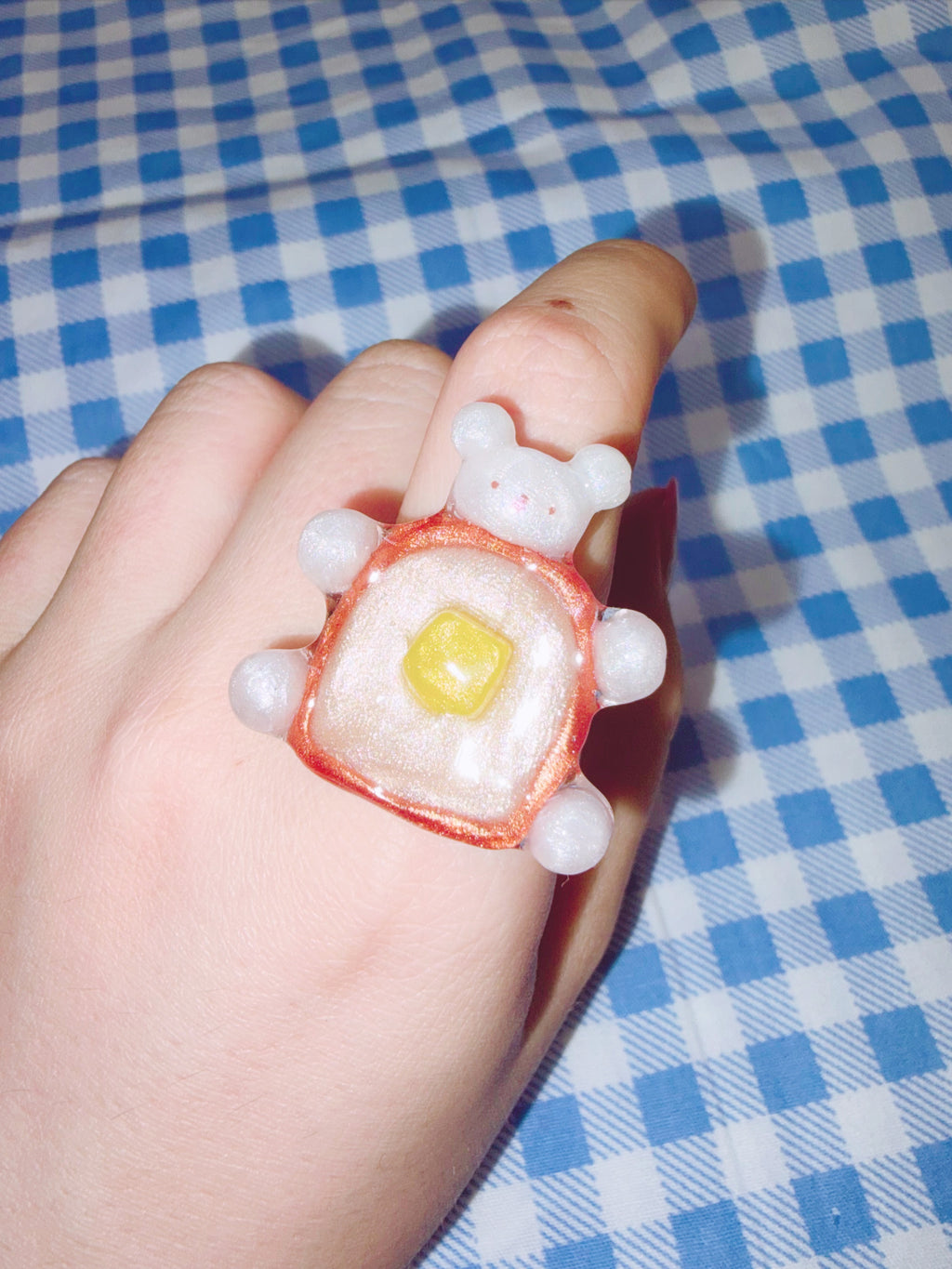my little doggg | Butter Toast Dog Ring