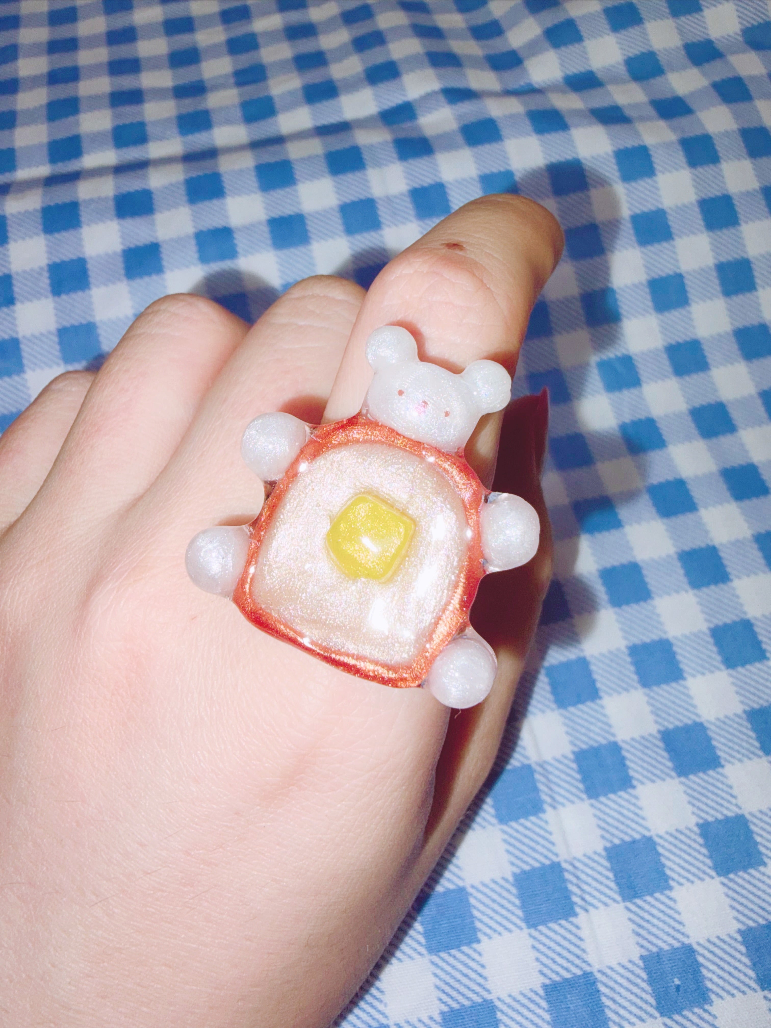 my little doggg | Butter Toast Dog Ring