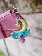 Chubby Charms Club | Magic Moon Wand 3D-Print Lip Stick Case - Rainbow