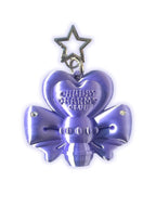 Chubby Charms Club | Magic Heart Wand 3D-Print Lip Stick Case - Purple