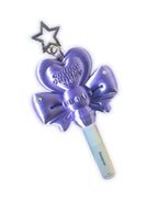 Chubby Charms Club | Magic Heart Wand 3D-Print Lip Stick Case - Purple