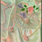 Momomeronn桃甜瓜 | Bead Cake Necklace