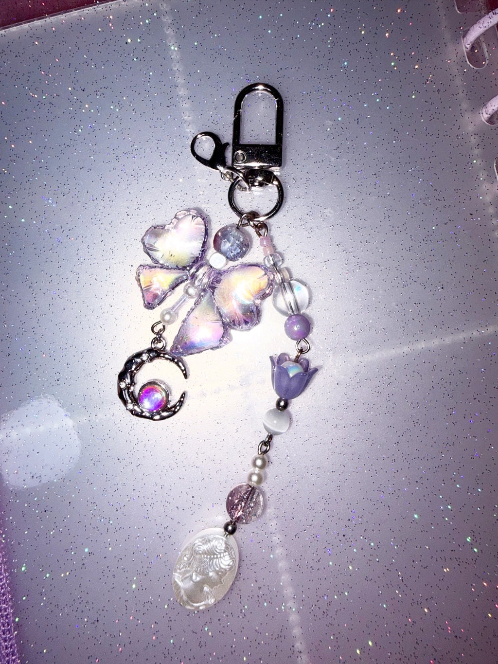 Expecto Beadronum | Sparkle Keychain