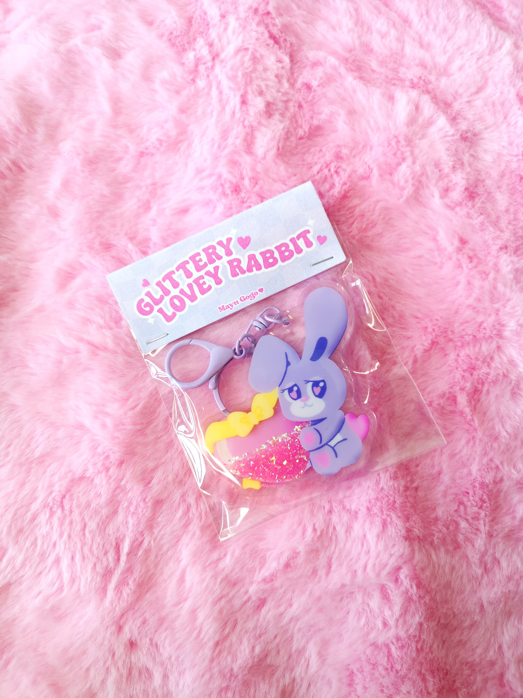 Mayu Gogo | Sweetie Pets Liquid Glitter Keychain