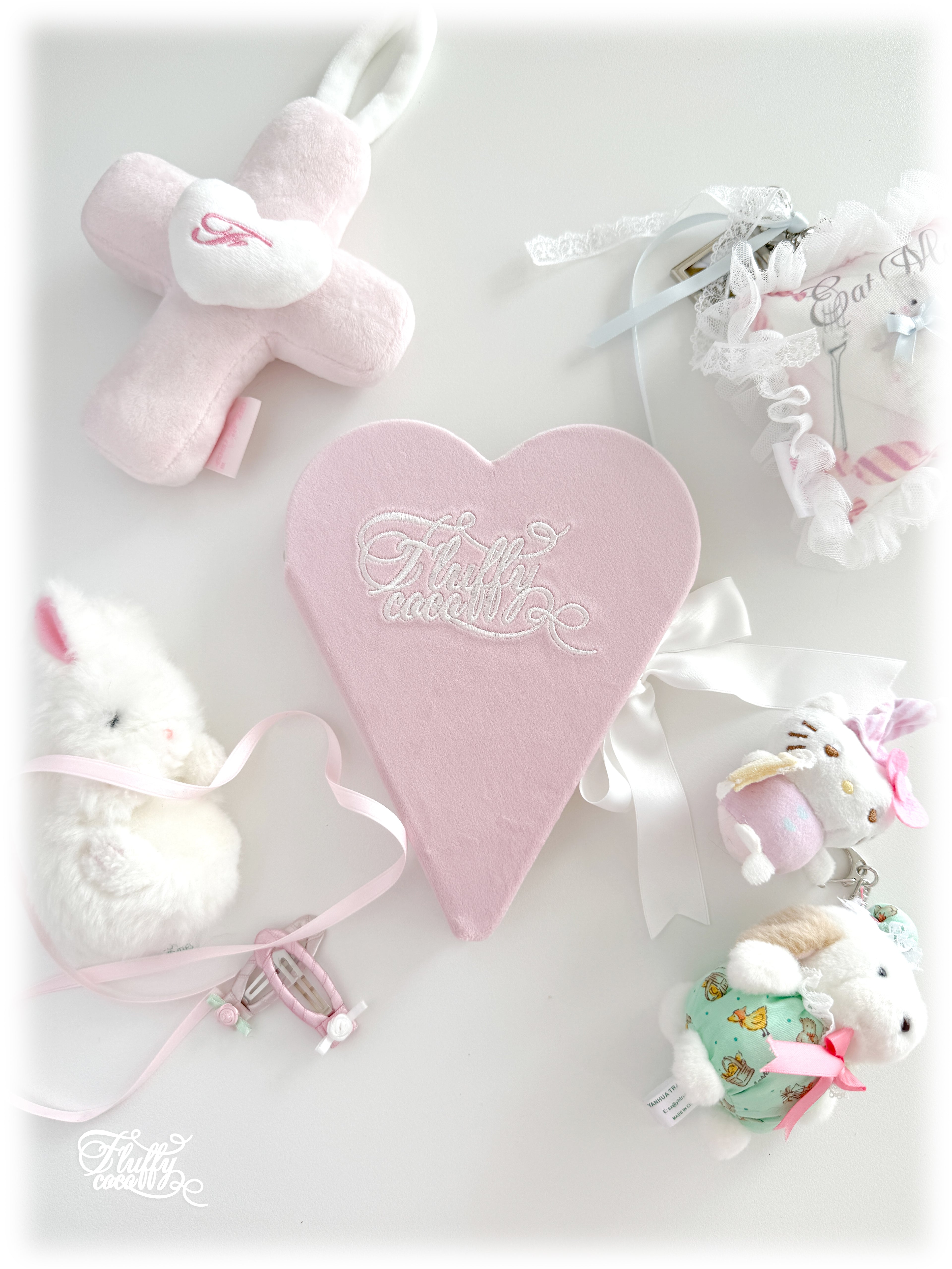 Fluffy Coco | Heart Shaped Note Book