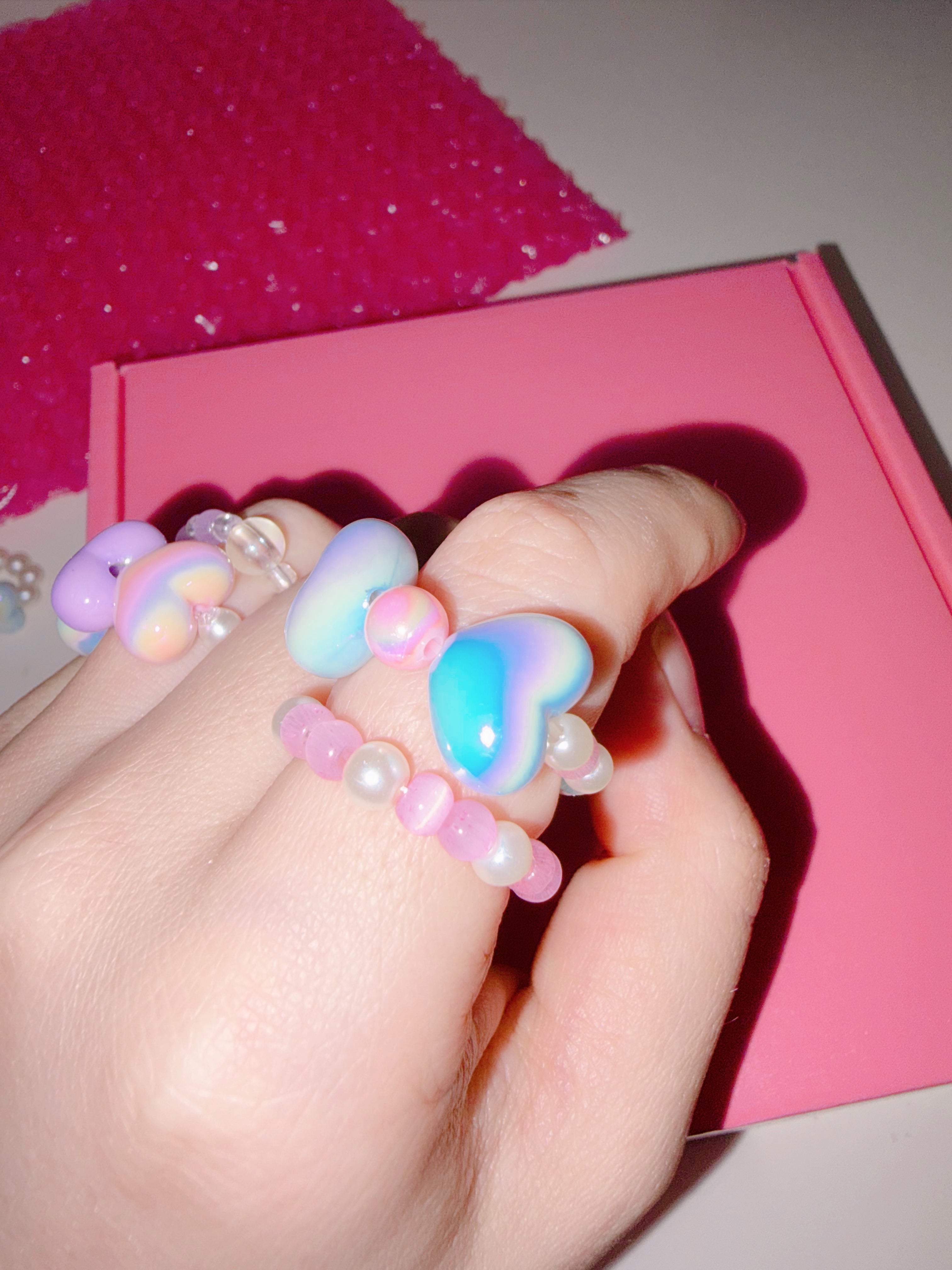Expecto Beadronum | Pearl Ribbon Ring