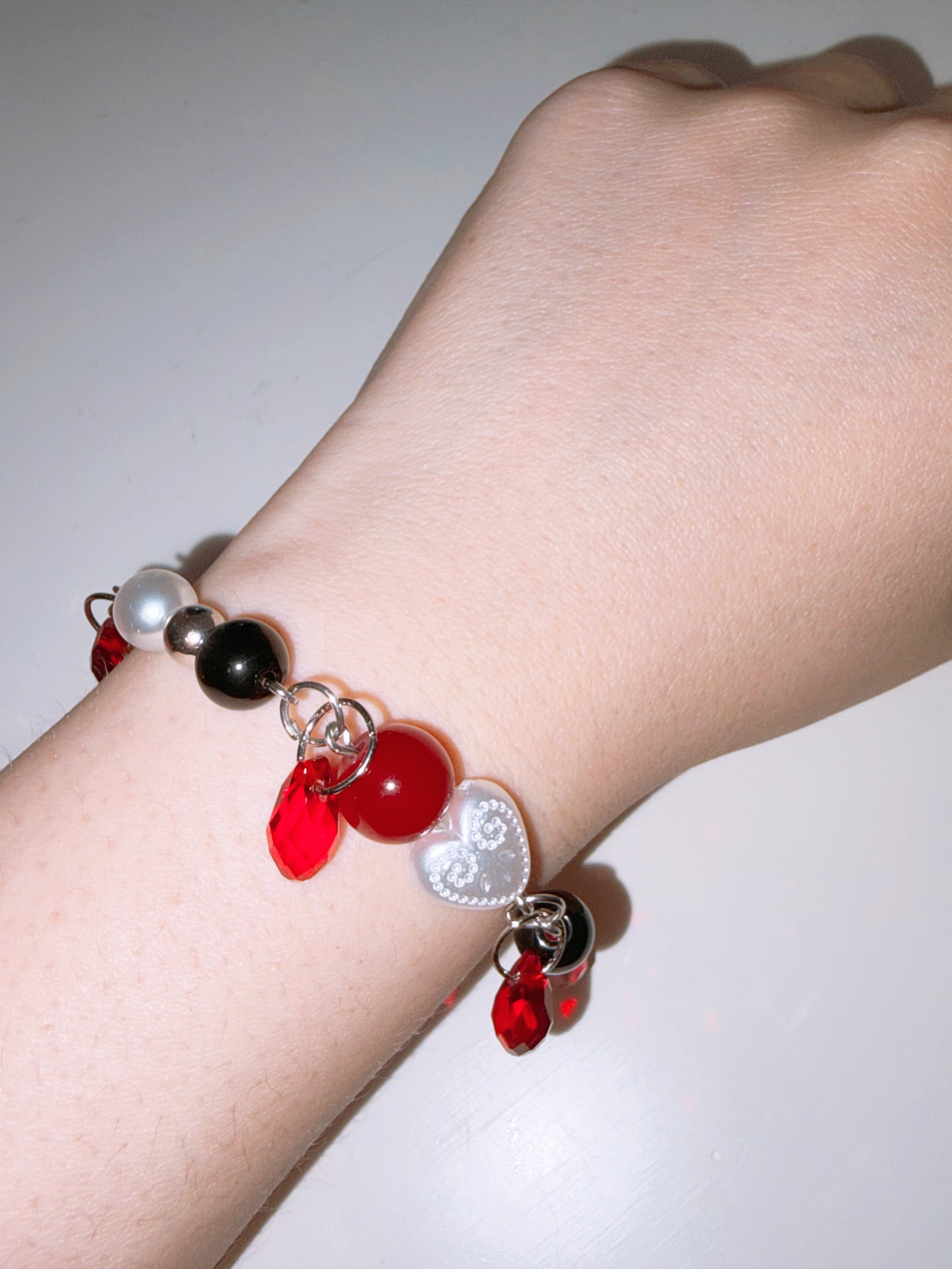 Expecto Beadronum | Red Charm Bracelet
