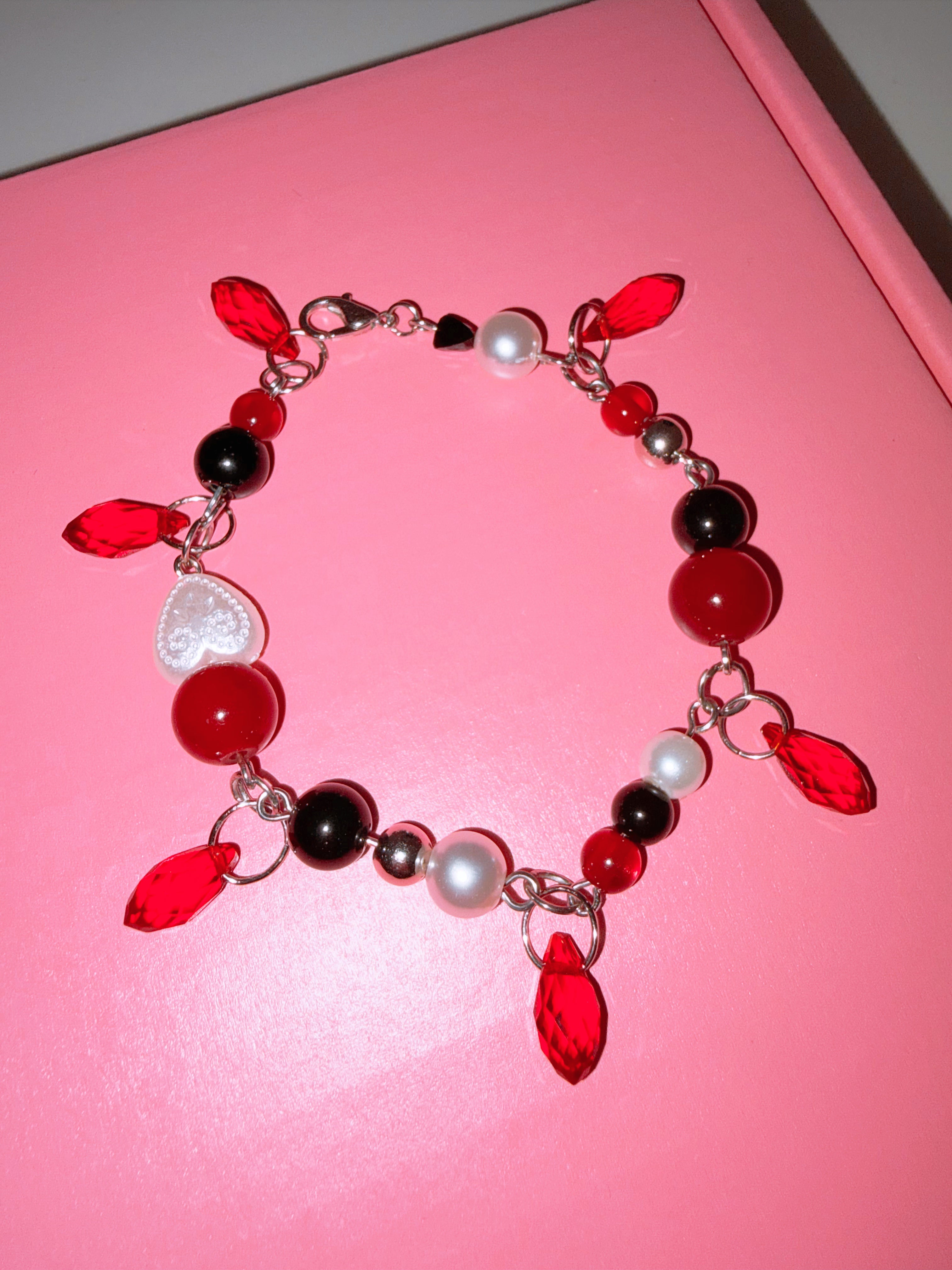 Expecto Beadronum | Red Charm Bracelet