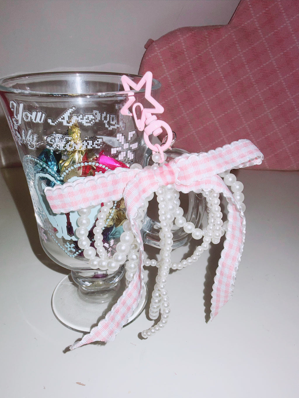 Expecto Beadronum | Pearl Ribbon