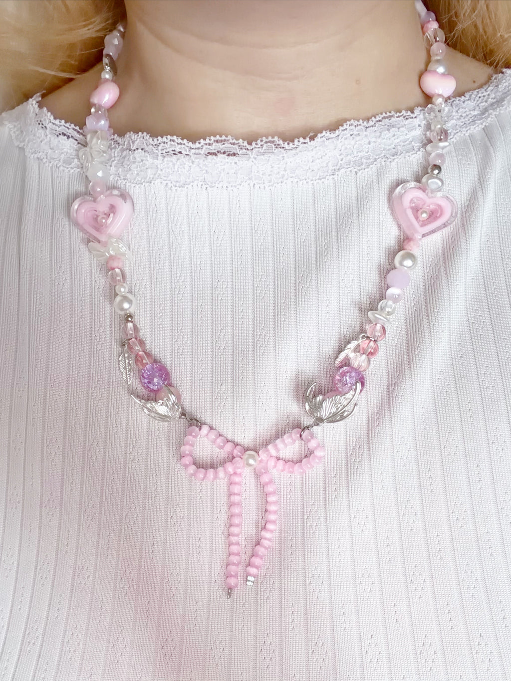 Expecto Beadronum | Pastel Ribbon Necklace