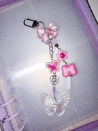 Expecto Beadronum | Vivid Butterfly Keychain