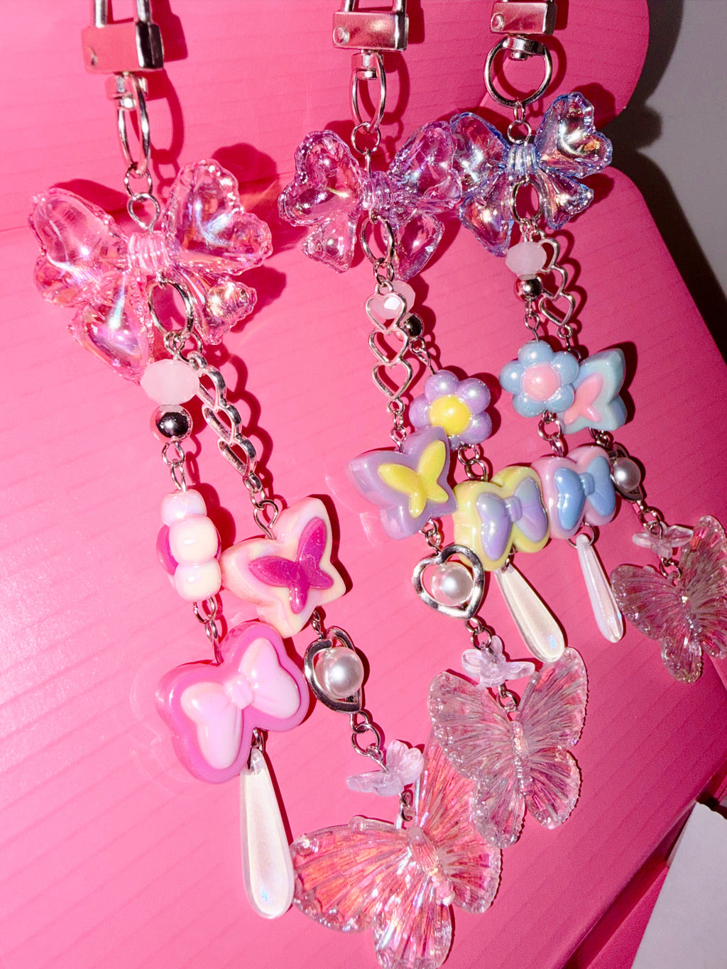 Expecto Beadronum | Vivid Butterfly Keychain