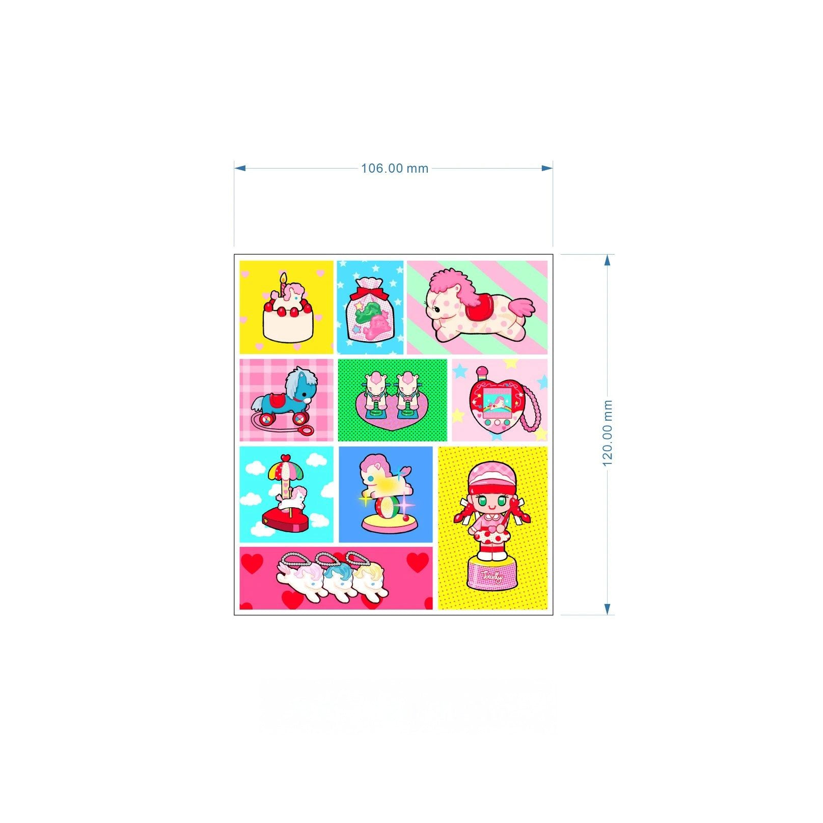 Totally | Pony Carnival Sticker Set