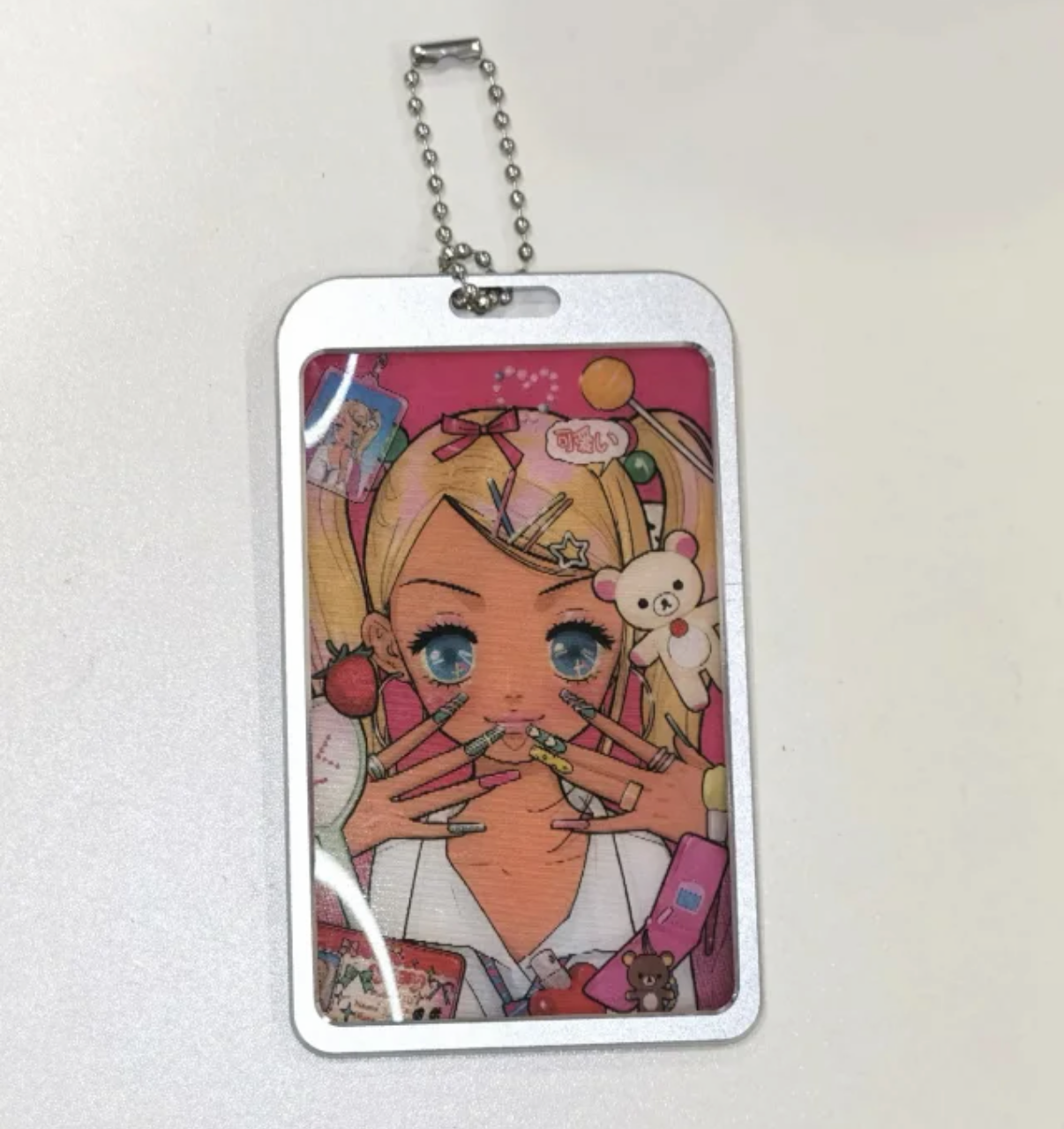 Totally | Gal Lenticular Keychain