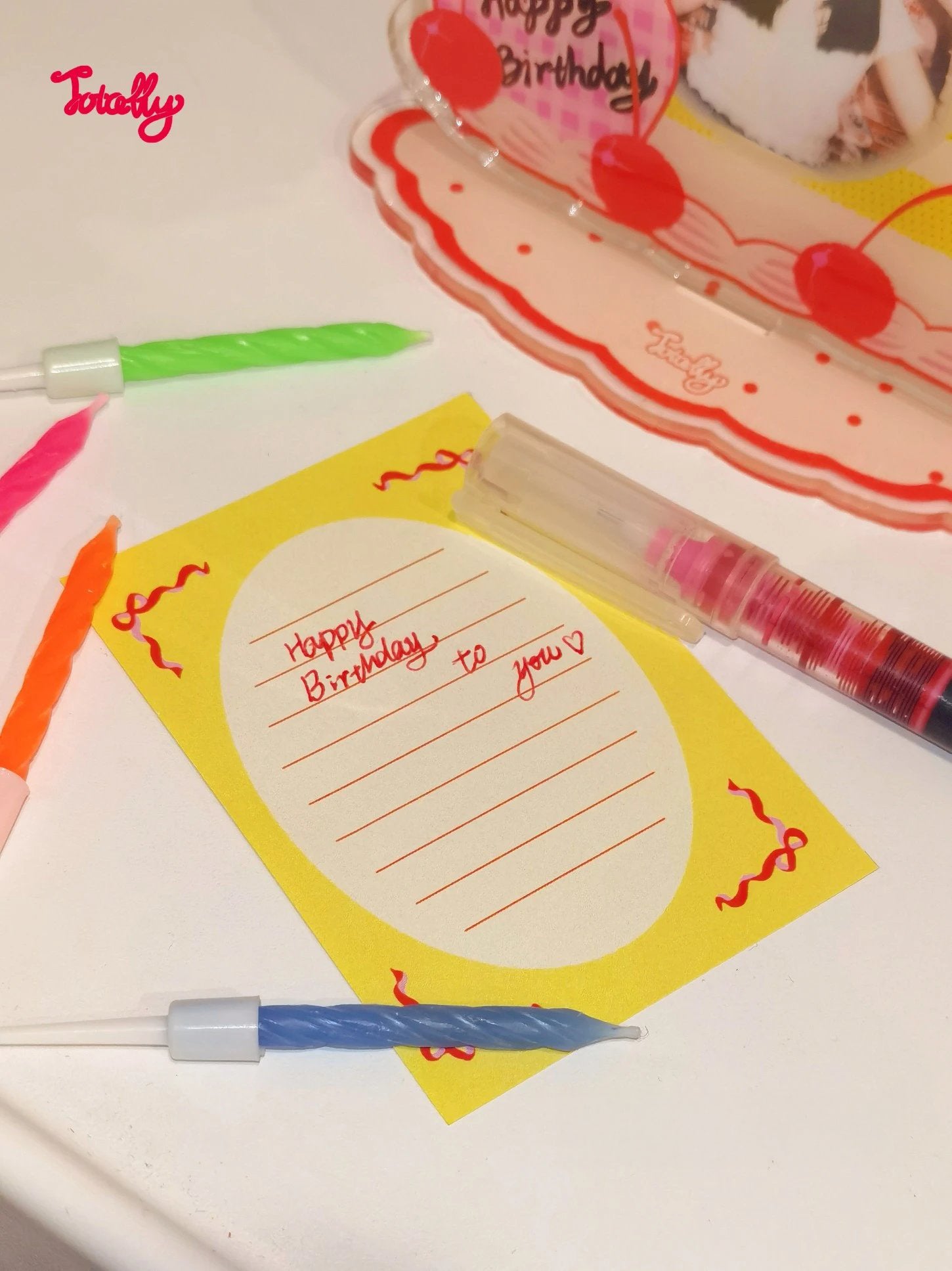 Totally | 3" Card Birthday Acrylic Stand