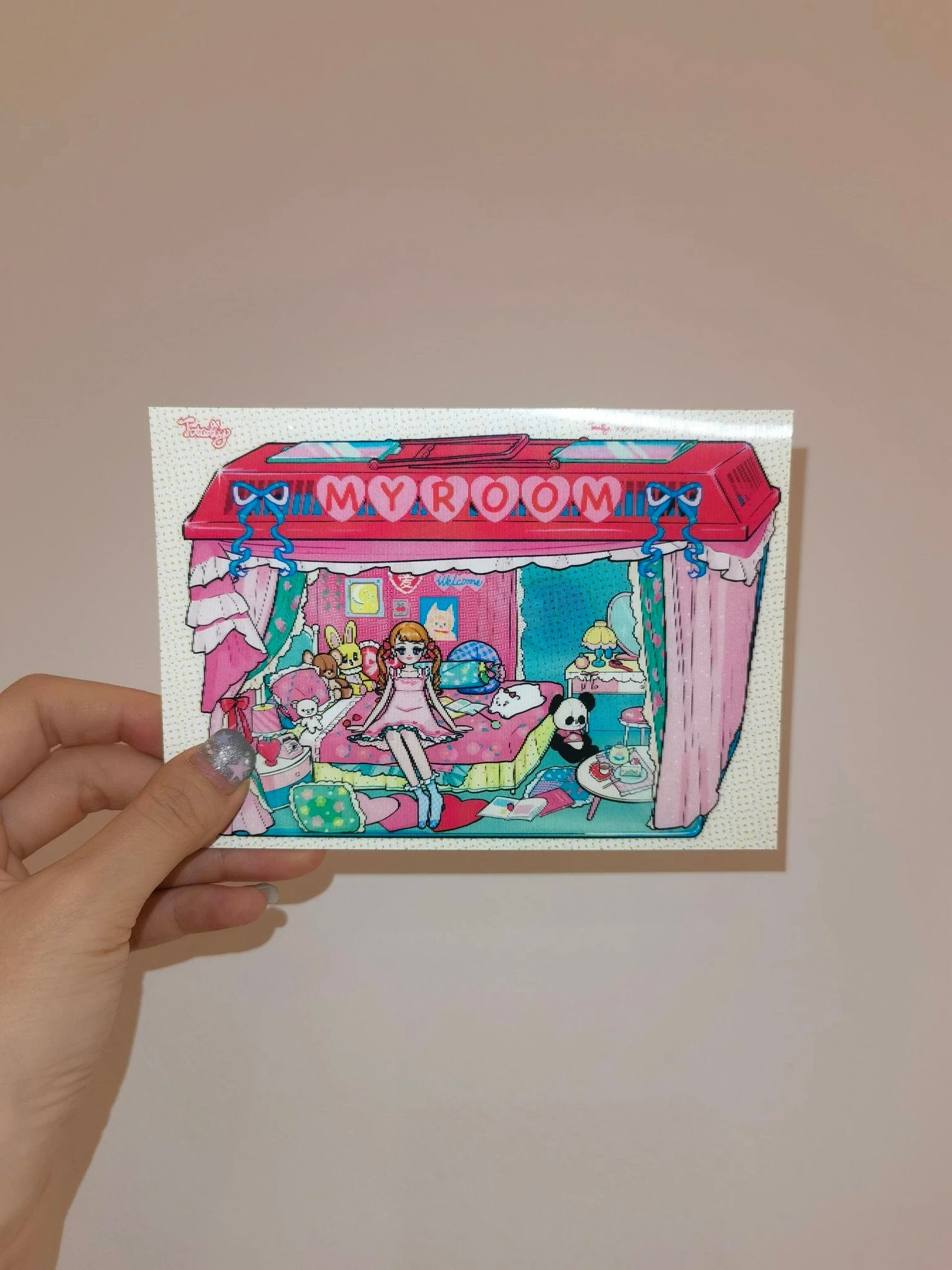 Totally | Lenticular Post Card
