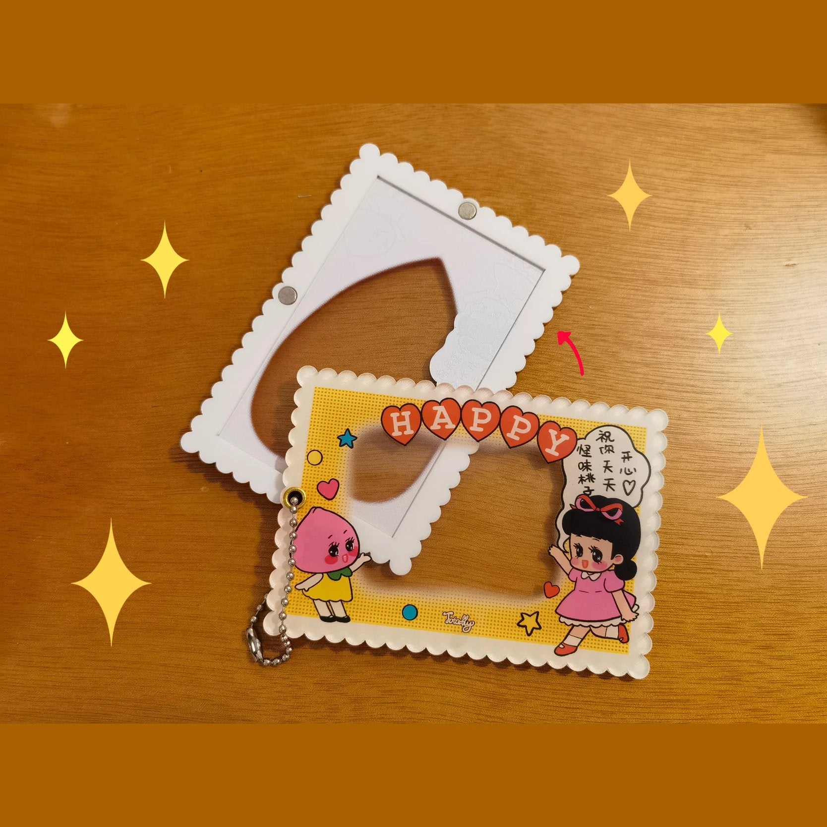 Totally | 3" Card Keychain