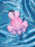 Chubby Charms Club | Magic Bunny 3D-Print Lip Stick Case - Pink Gradient