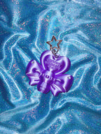 Chubby Charms Club | Magic Heart Wand 3D-Print Lip Stick Case - Purple
