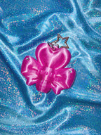 Chubby Charms Club | Magic Heart Wand 3D-Print Lip Stick Case - Clear Pink