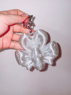 Chubby Charms Club | Magic Heart Wand 3D-Print Lip Stick Case - Clear White