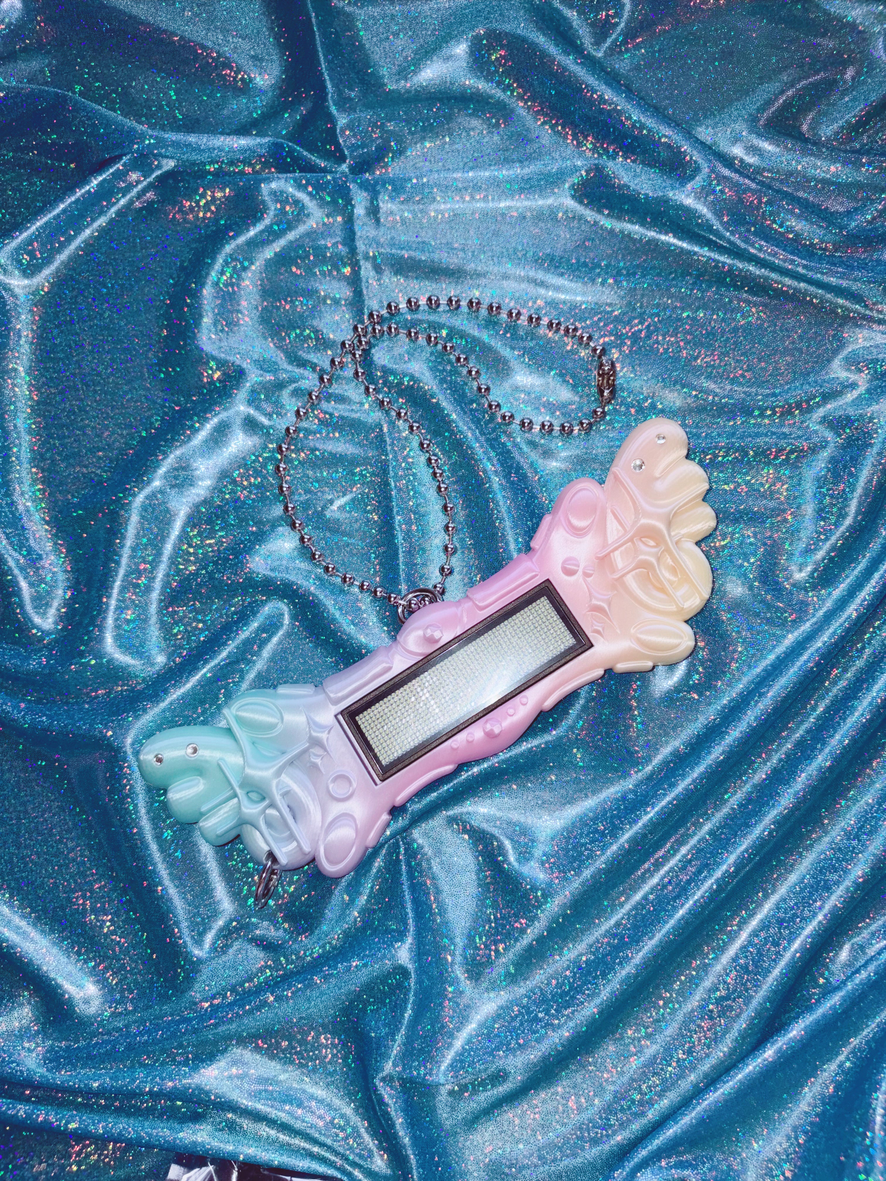 Chubby Charms Club | Henshin Belt 3D-Print Accessories - Rainbow